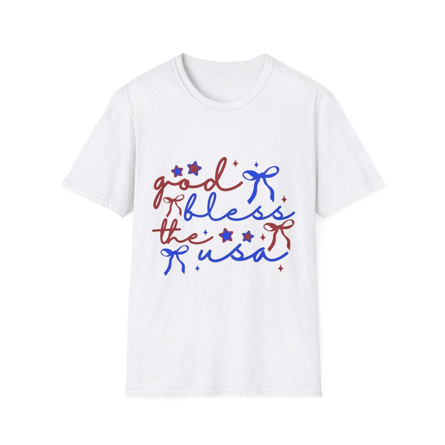 God Bless the USA T‑Shirt — Fourth of July
