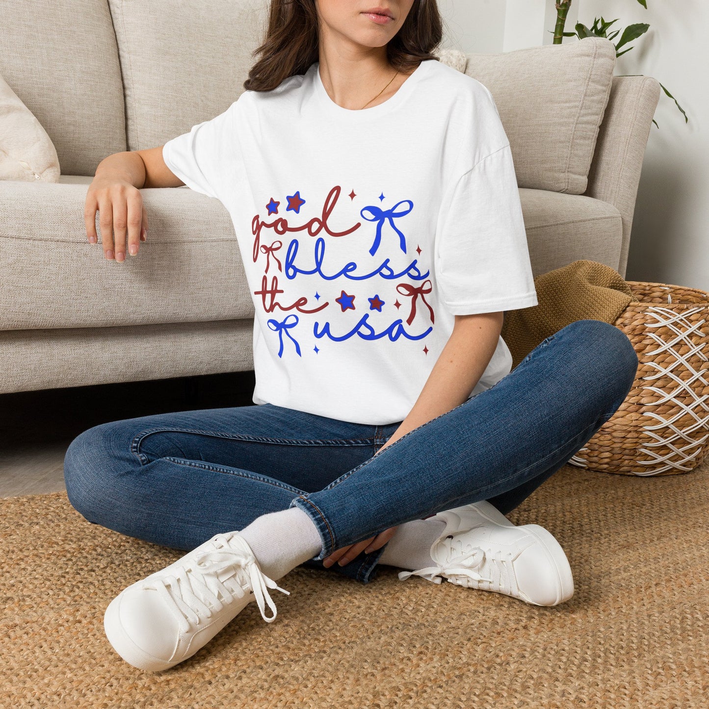 God Bless the USA T‑Shirt — Fourth of July