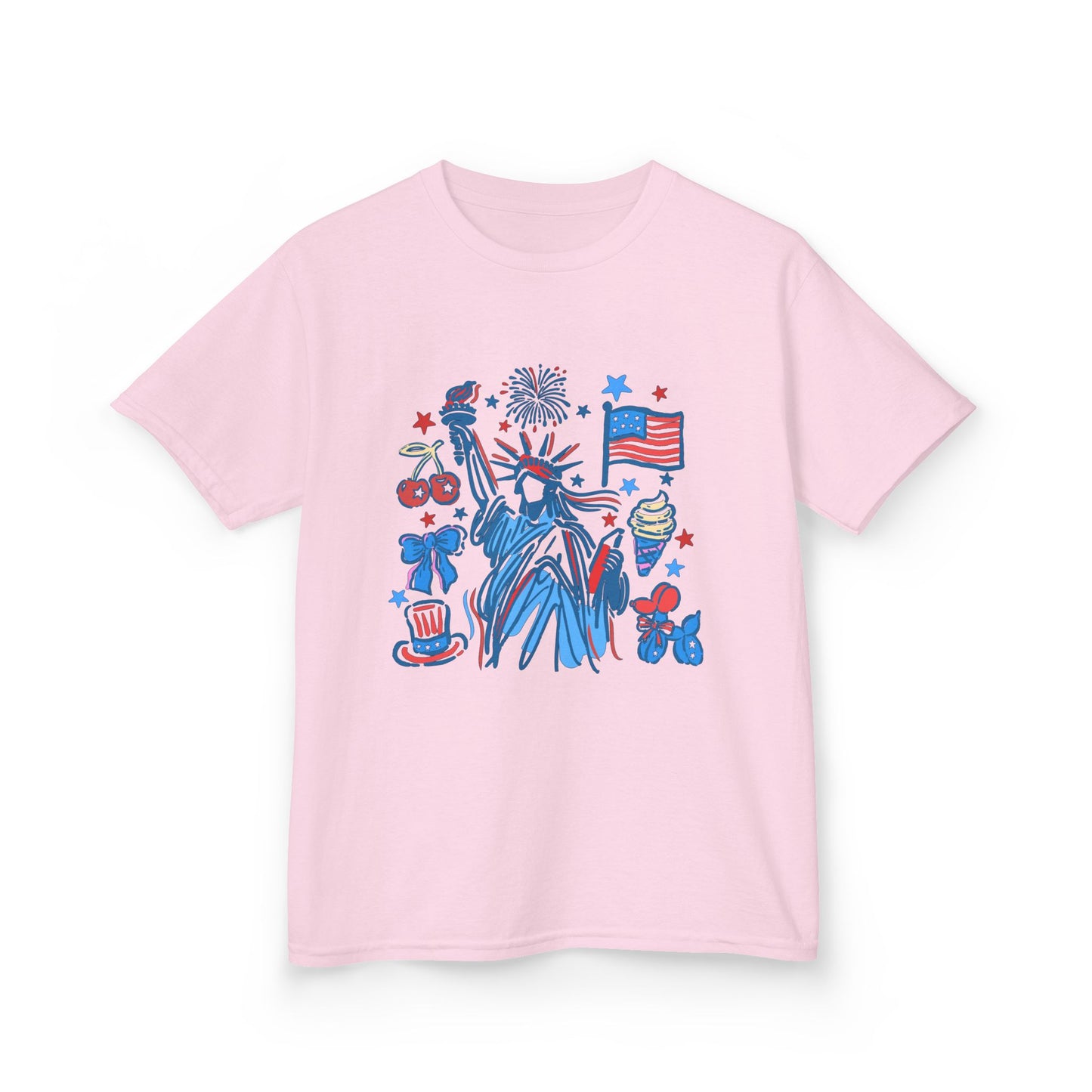 Kids Tee — Patriotic Fourth of July Tee