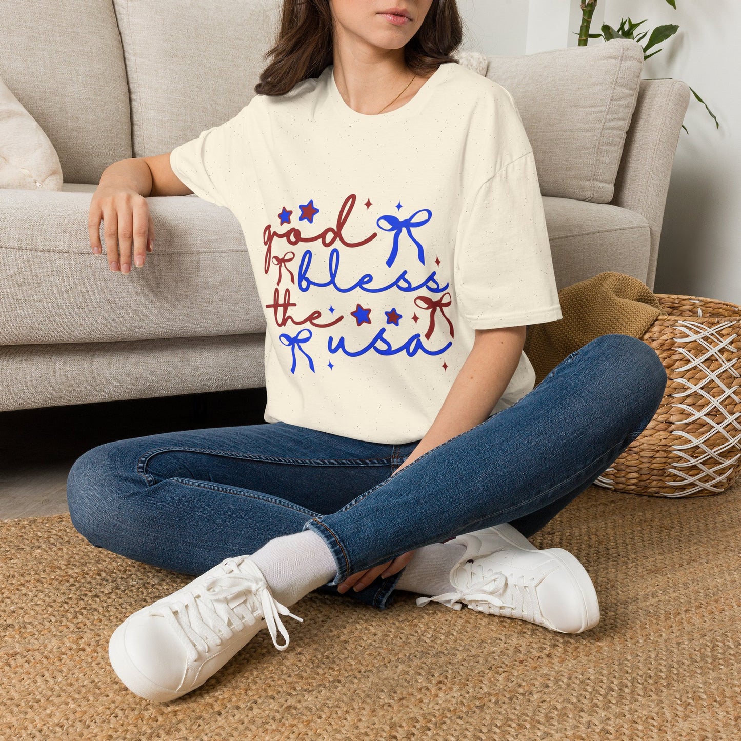 God Bless the USA T‑Shirt — Fourth of July