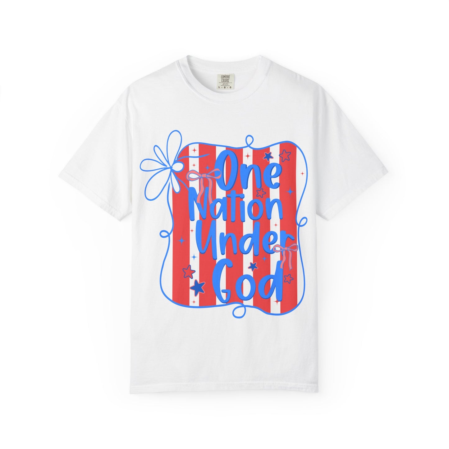 One Nation Under God T-Shirt — Patriotic Fourth of July Tee