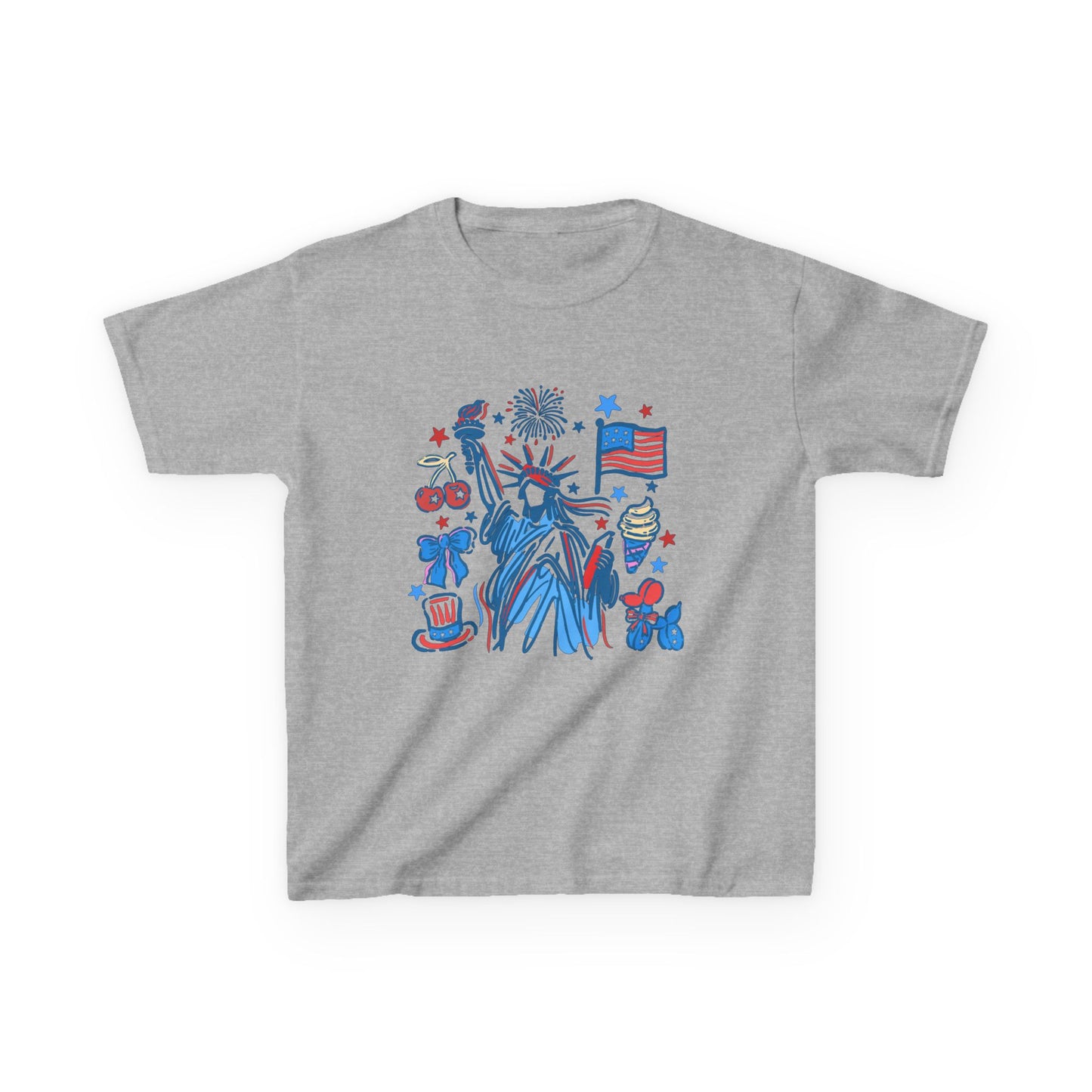 Kids Tee — Patriotic Fourth of July Tee