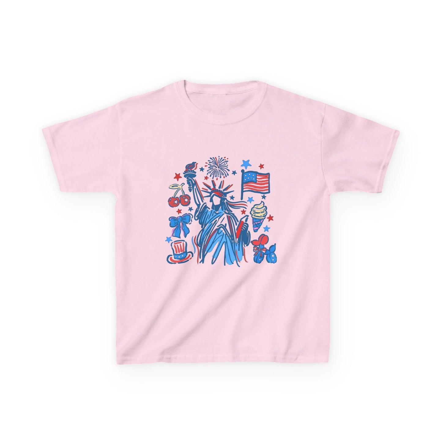 Kids Tee — Patriotic Fourth of July Tee