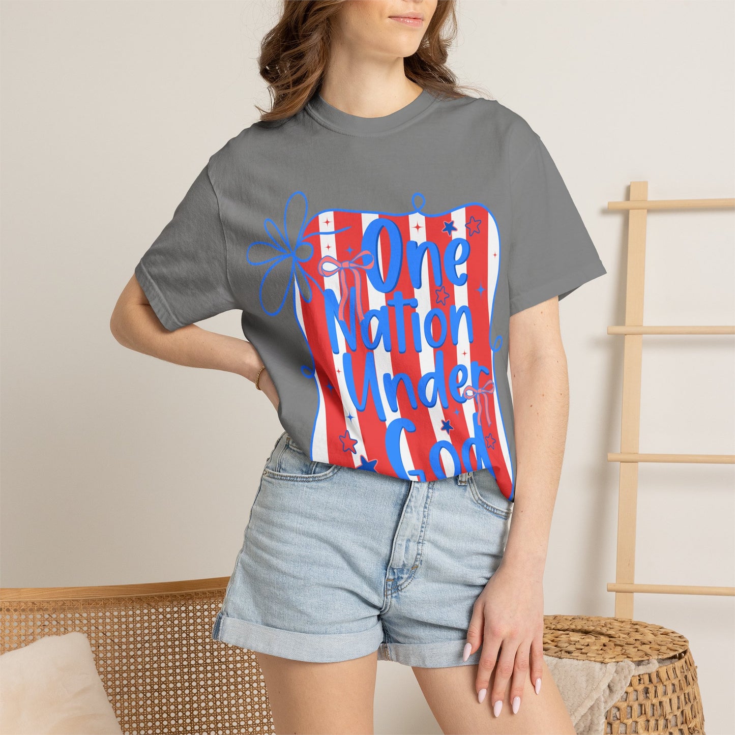 One Nation Under God T-Shirt — Patriotic Fourth of July Tee