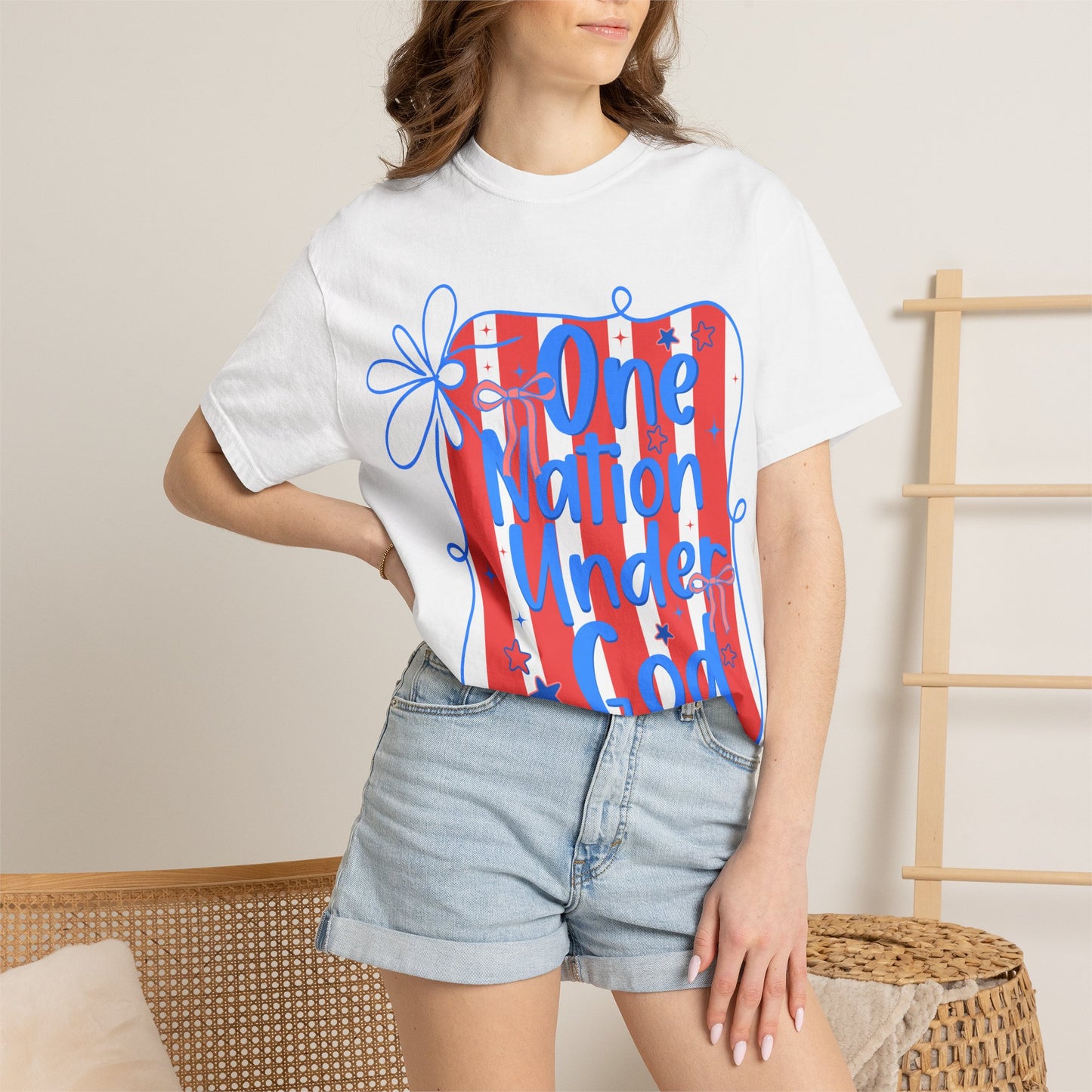 One Nation Under God T-Shirt — Patriotic Fourth of July Tee