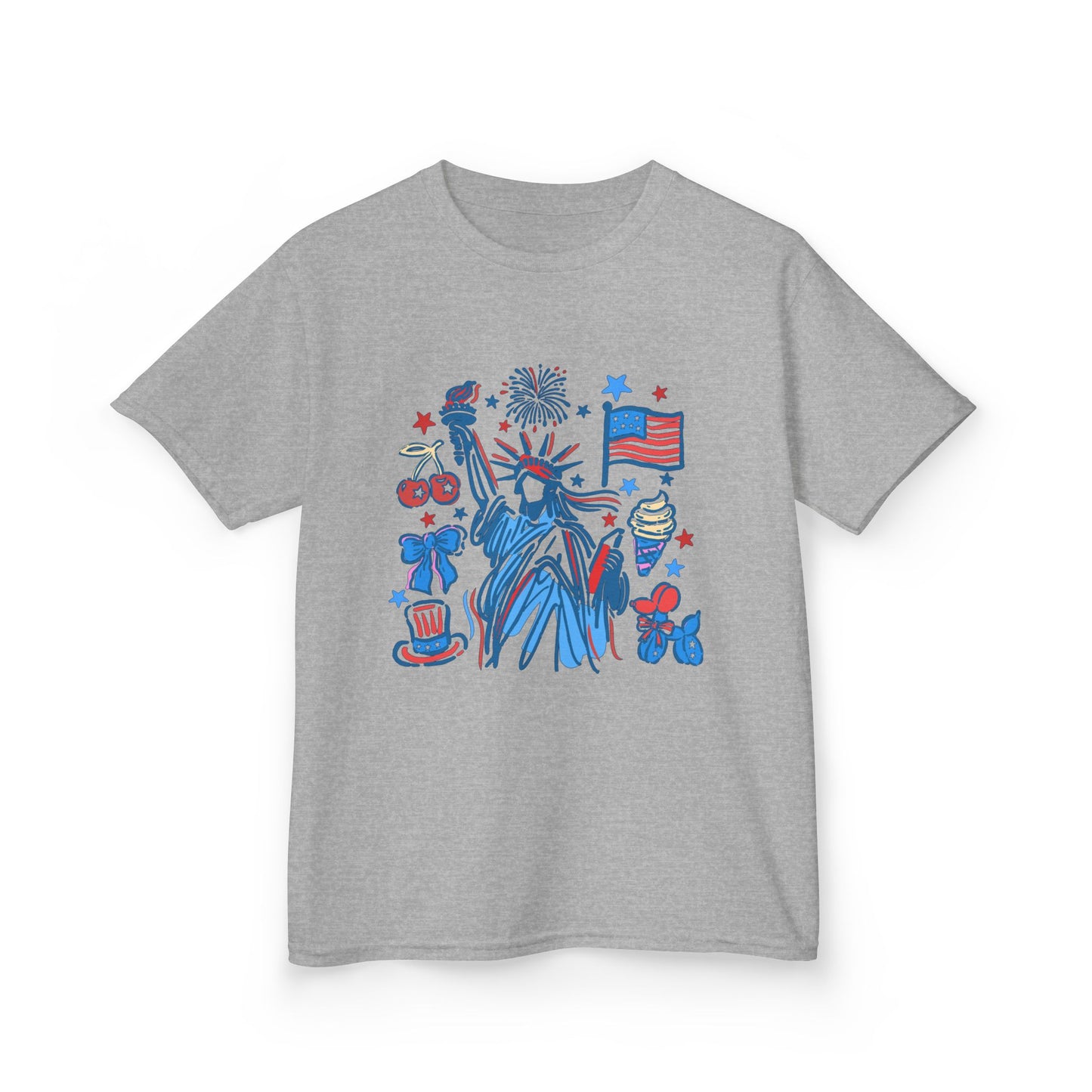 Kids Tee — Patriotic Fourth of July Tee